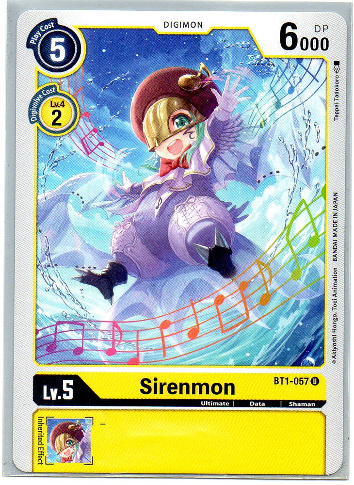 BT1-057 U Sirenmon - Uncommon - KC Collectibles au