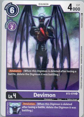 BT2-074 U Devimon - Uncommon - KC Collectibles au