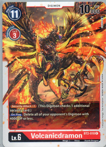 BT2-018 C Volcanicdramon - Common - KC Collectibles au