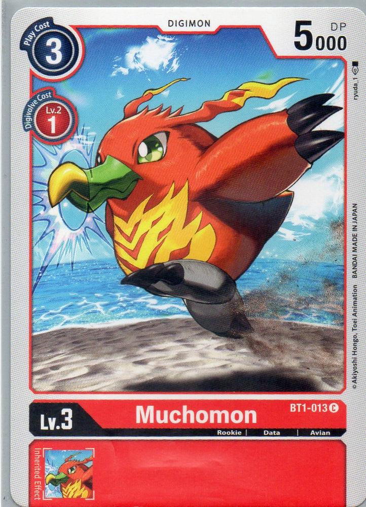 BT1-013 C Muchomon - Common - KC Collectibles au