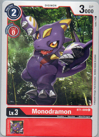 BT1-009 C Monodramon - Common - KC Collectibles au