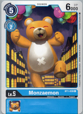 BT1-038 C Monzaemon - Common - KC Collectibles au