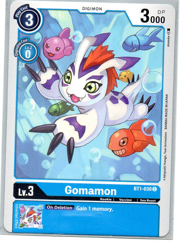 BT1-030 C Gomamon - Common - KC Collectibles au