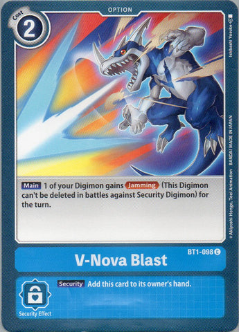 BT1-098 C V-Nova Blast - Common - KC Collectibles au