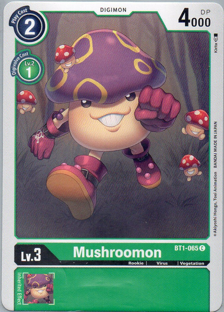 BT1-065 C Mushroomon - Common - KC Collectibles au