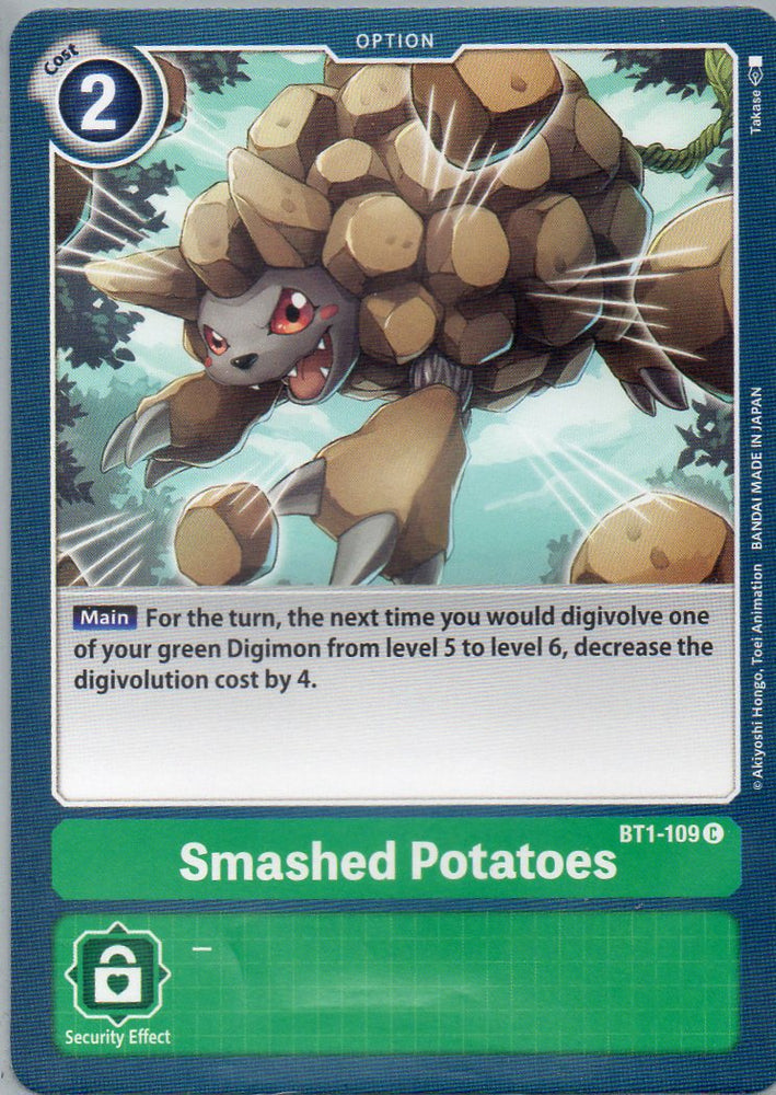 BT1-109 C Smashed Potatoes - Common - KC Collectibles au