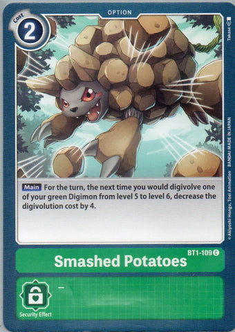 BT1-109 C Smashed Potatoes - Common - KC Collectibles au