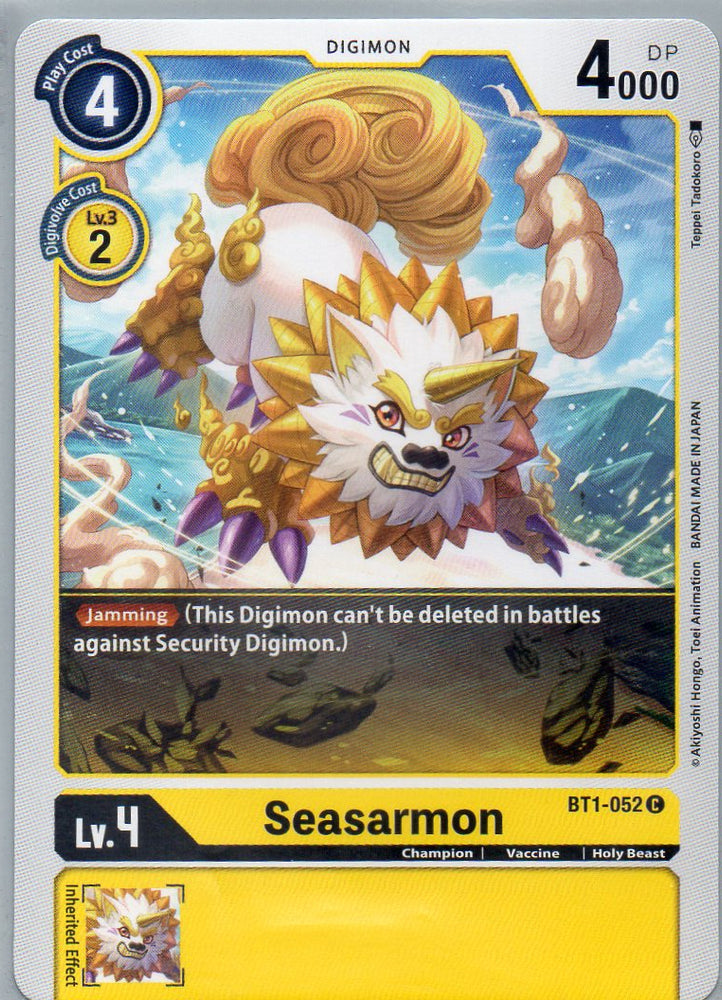 BT1-052 C Seasarmon - Common - KC Collectibles au