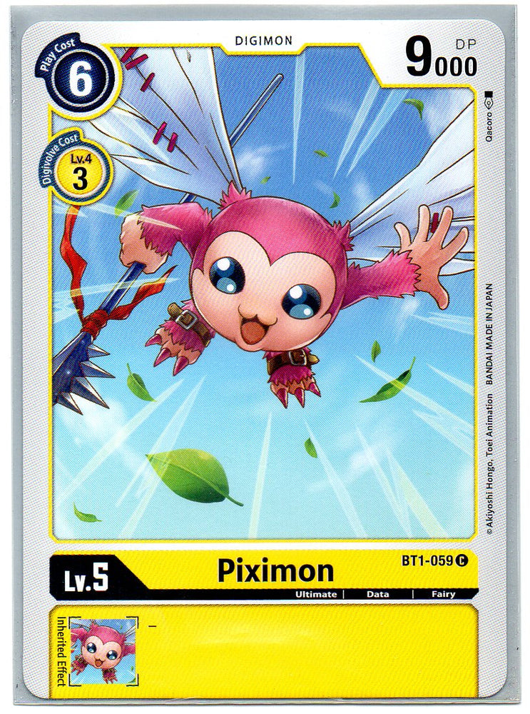 BT1-059 C Piximon - Common - KC Collectibles au