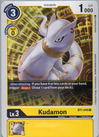 BT1-046 C Kudamon - Common - KC Collectibles au