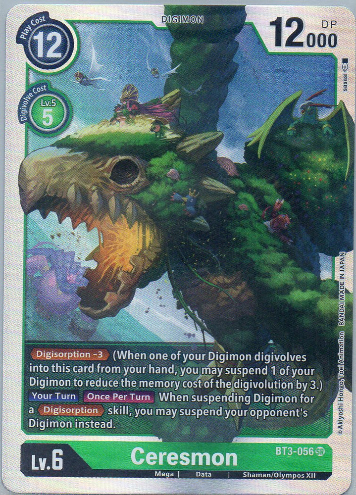 BT3-056 SR Ceresmon - Super Rare - KC Collectibles au