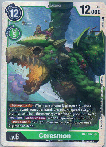 BT3-056 SR Ceresmon - Super Rare - KC Collectibles au