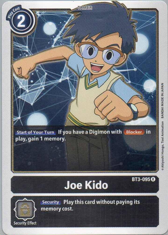 BT3-095 R Joe Kido - Rare - KC Collectibles au