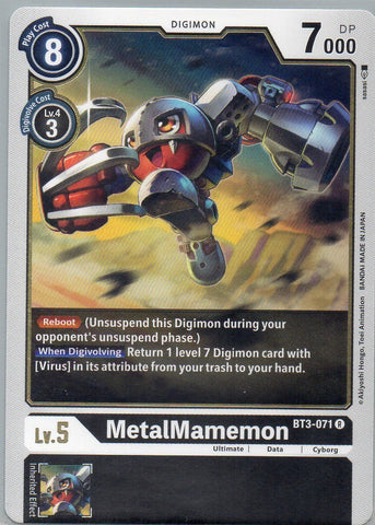 BT3-071 R MetalMamemon - Rare - KC Collectibles au