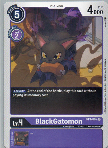 BT3-082 U BlackGatomon - Uncommon - KC Collectibles au