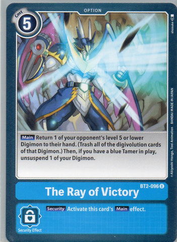 BT2-096 U The Ray of Victory - Uncommon - KC Collectibles au