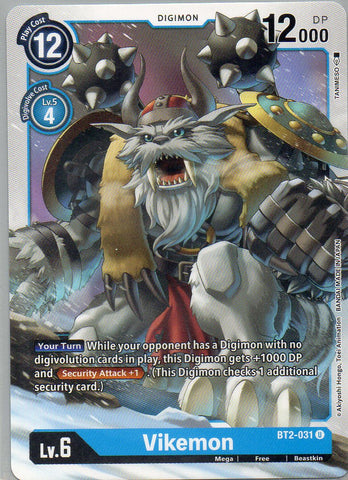 BT2-031 U Vikemon - Uncommon - KC Collectibles au