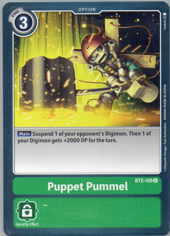 BT2-100 U Puppet Pummel - Uncommon - KC Collectibles au