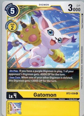 BT2-036 U Gatomon - Uncommon - KC Collectibles au