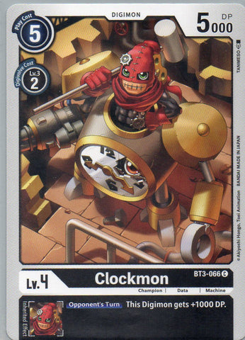 BT3-066 C Clockmon - Common - KC Collectibles au