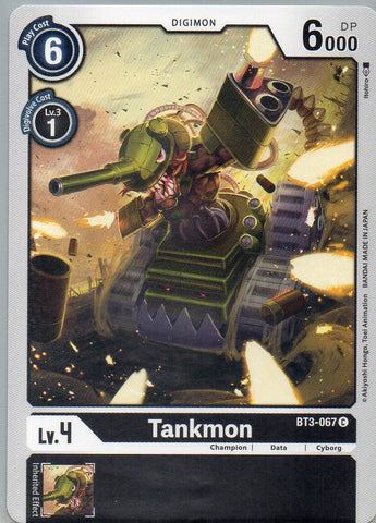 BT3-067 C Tankmon - Common - KC Collectibles au