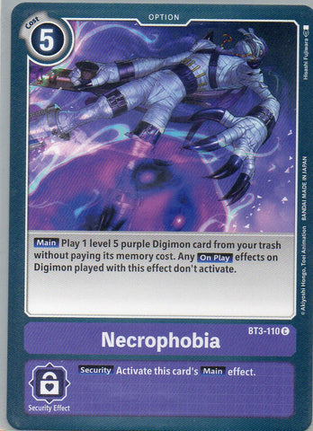 BT3-110 C Necrophobia - Common - KC Collectibles au