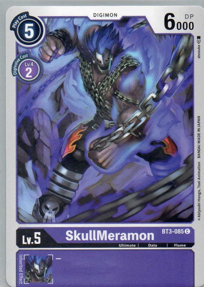 BT3-085 C SkullMeramon - Common - KC Collectibles au