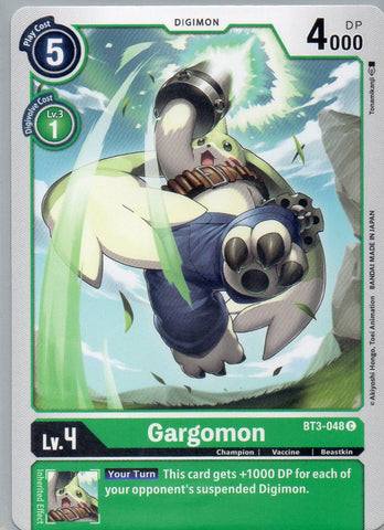 BT3-048 C Gargomon - Common - KC Collectibles au