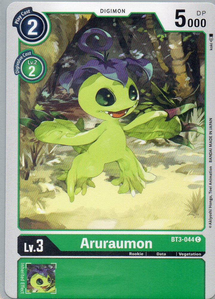 BT3-044 C Aruraumon - Common - KC Collectibles au