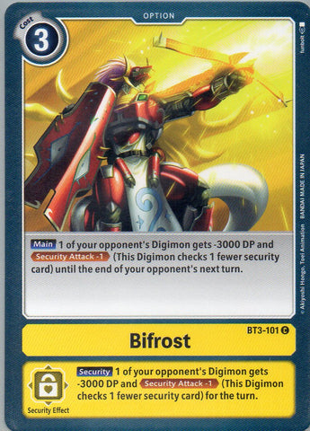 BT3-101 C Bifrost - Common - KC Collectibles au