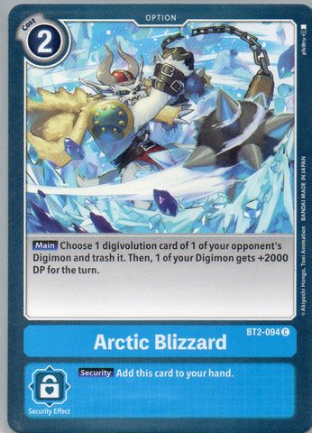 BT2-094 C Arctic Blizzard - Common - KC Collectibles au