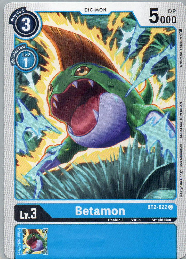 BT2-022 C Betamon - Common - KC Collectibles au