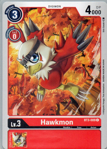 BT3-009 C Hawkmon - Common - KC Collectibles au