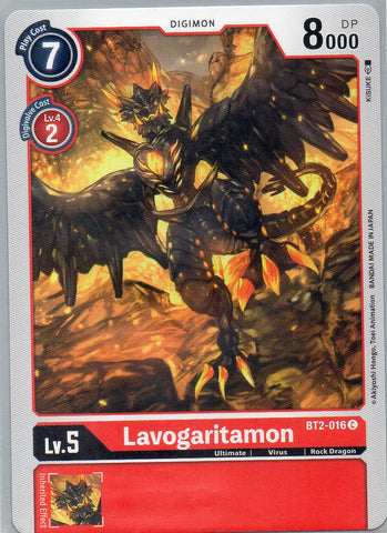 BT2-016 C Lavogaritamon - Common - KC Collectibles au