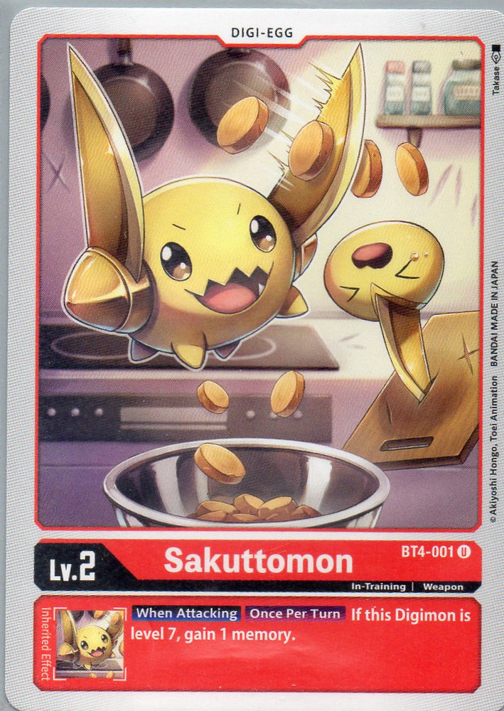 BT4-001 U Sakuttomon - Uncommon - KC Collectibles au