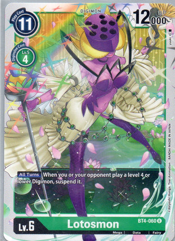 BT4-060 U Lotosmon - Uncommon - KC Collectibles au