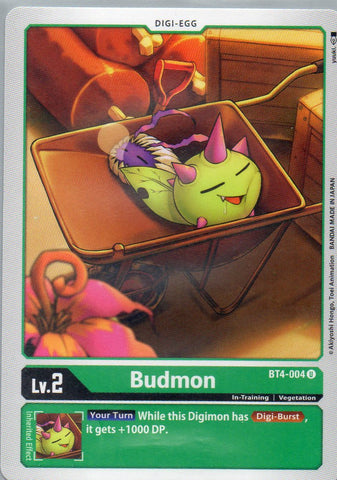 BT4-004 U Budmon - Uncommon - KC Collectibles au