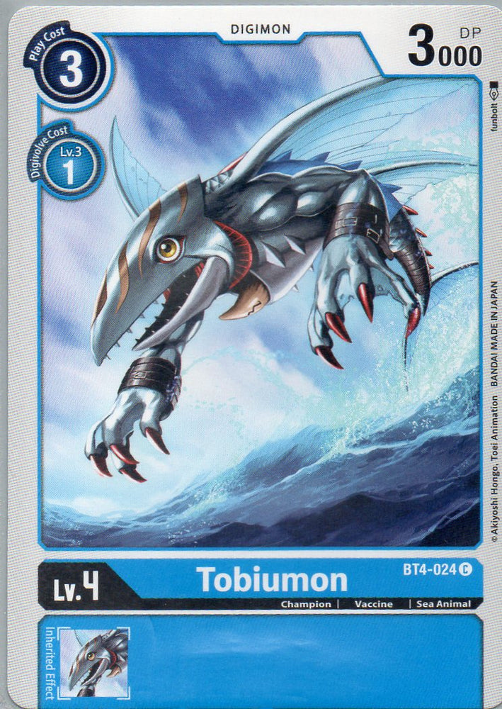 BT4-024 C Tobiumon - Common - KC Collectibles au