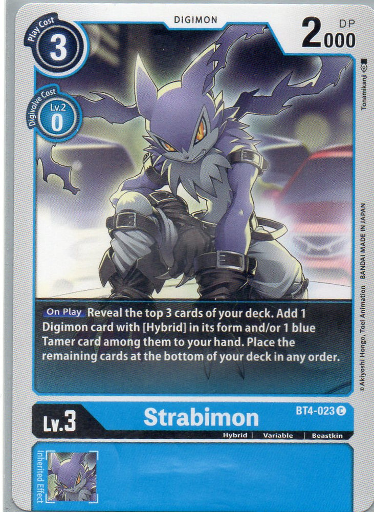 BT4-023 C Strabimon - Common - KC Collectibles au