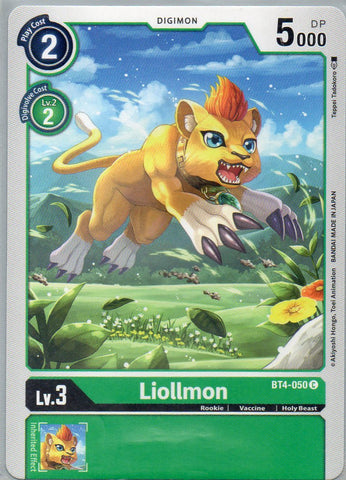 BT4-050 C Liollmon - Common - KC Collectibles au