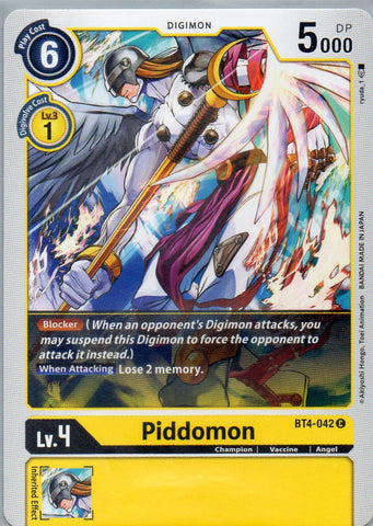 BT4-042 C Piddomon - Common - KC Collectibles au