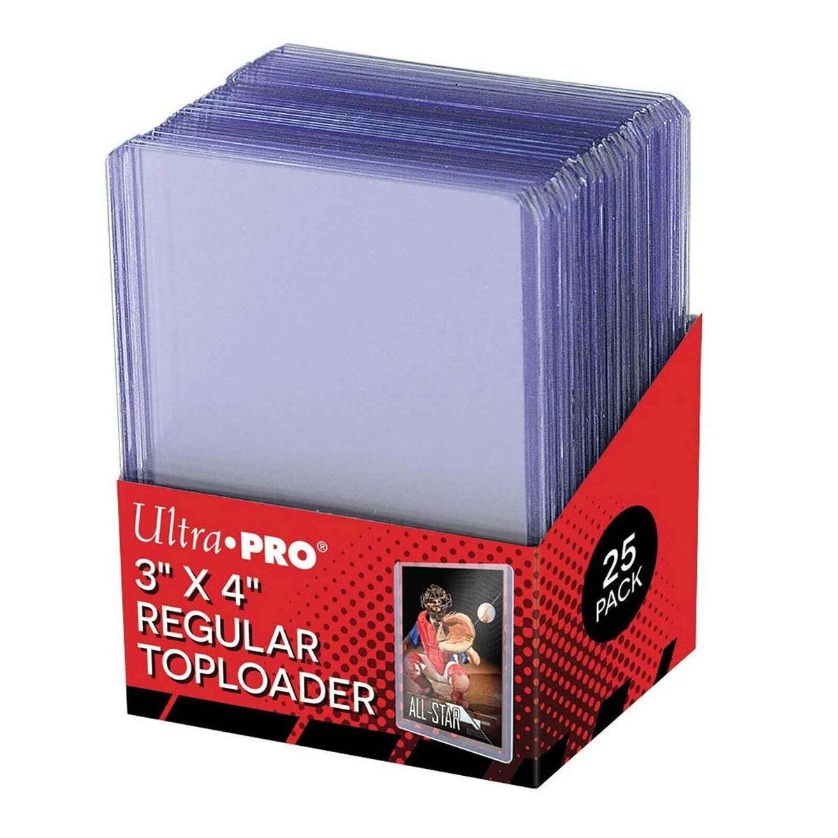 ULTRA PRO - TOPLOADER - 3" x 4" - Regular 35pt (PK25)