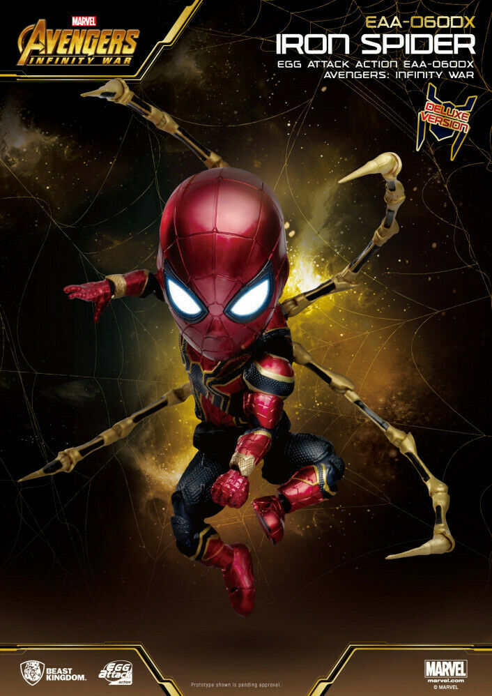 Beast Kingdom Egg Attack Action Avengers Infinity War Iron Spider Deluxe Version - KC Collectibles au