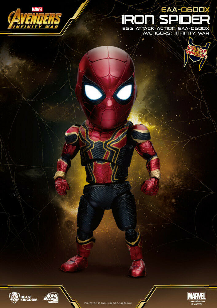 Beast Kingdom Egg Attack Action Avengers Infinity War Iron Spider Deluxe Version - KC Collectibles au